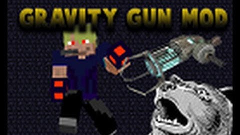 The Gravity Gun Mod!! | Minecraft Mod Showcase.
