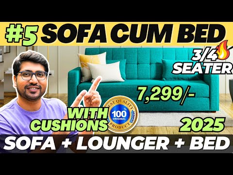 LATEST🔥Best Sofa Cum Bed In India 2026⚡Sofa Cum Bed 2026⚡Sofa Cum Bed Price⚡Bed Cum Sofa Design