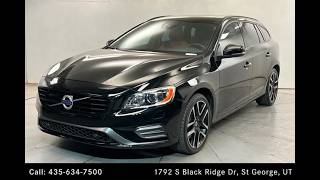 2017 Volvo V60 Dynamic UT St. George, Washington City, Santa Clara, Ivins, Hurricane, La Verkin