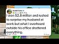 I Won 2 8 Million And Rushed To Surprise My Husband At Work But What I Overhear I Won 2 8 Million And Rushed To Surprise My Husband At Work But What I Overhear
