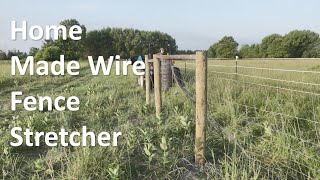 DIY - Fence Stretcher - For a Tractor 3 Point Hitch