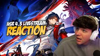 ANOTHER FREE 5-STAR?! Honkai: Star Rail Version 4.3 Livestream REACTION