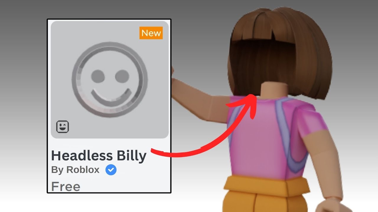 UPDATED* BILLY FREE FAKE HEADLESS IN ROBLOX 😲