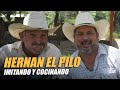 Cocinando en el rancho de Pilo Chistes | Hernán el Potro