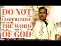 Fr Joseph Edattu VC - Do not compromise the Word of God