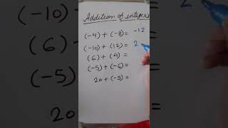 Addition Maths