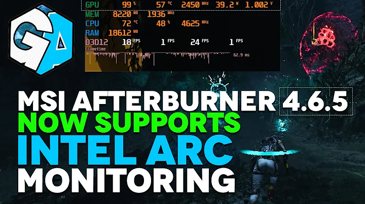 Monitor Intel Arc GPU with MSI Afterburner 4.6.5: OC and Fan Control?