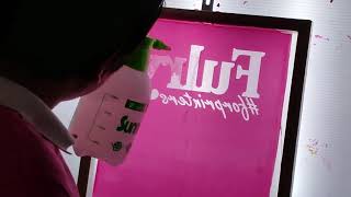 Screen Printing || Step by Step From Start To Finish #silkscreen
