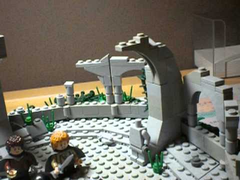 Herr der Ringe Moc Die Wetterspitze ( für den contest von Lego Noel) -  YouTube