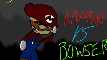 Mario Vs Bowser|Short Stick Nodes Animation