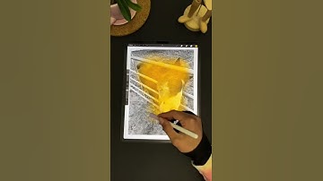 How to PRETEND like you’re good at DRAWING! 🙈(#shorts #procreate #digitalart     )