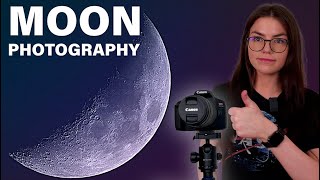 Moon Photography with a DSLR | Astrophotography for Beginners