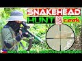 EP26 - Snakehead (Dalag) Hunt and Cook using Air Rifle {Pananambang ng dalag}