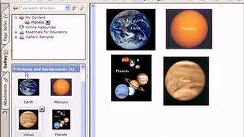 Smart Notebook Gallery- My Content