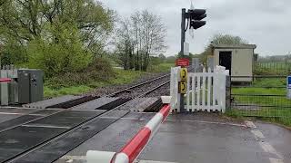 *Turned down alarms* Broom Level Crossing Dorset