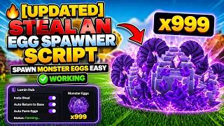 Updated Steal An Egg Spawner Script Spawn Monster Eggs Easy Working