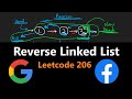 Reverse a Linked List - Iterative AND Recursive - Leetcode 206