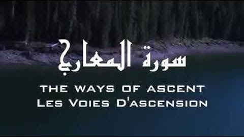 سورة المعارج للقارئ عمر هشام العربي