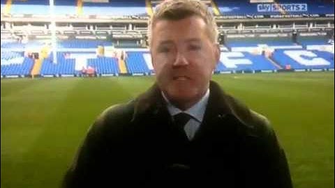 Geoff shreeves winding up Peter crouch