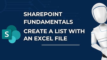 Create a List With Excel on Your Site | Microsoft SharePoint Fundamentals