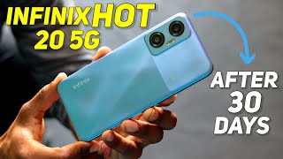 *Full Review After 30 Days Use || infinix hot 20 5g | Clean answer | Galti Mat Karna