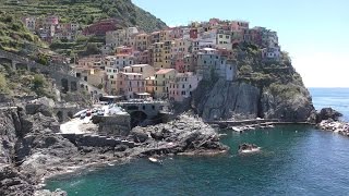 (4K)義大利-拉斯偑齊亞港.五漁村(1) Manarola.La Spezia-Italy ...