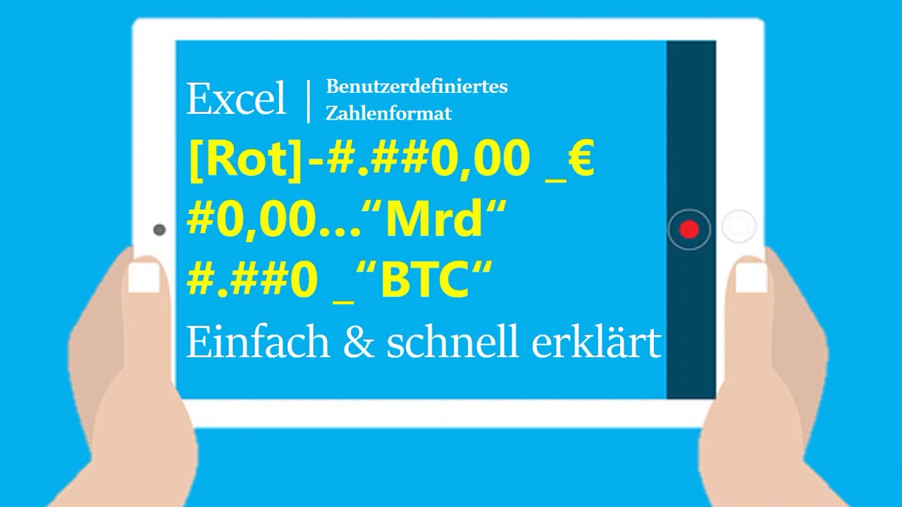 Benutzerdefinierte Formatierung MS Office Excel Teil1  - carinko.com