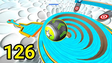 Going Balls, SpeedRun, Going Balls Portal Run Gameplay Level 126 