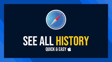 How to See All History on Safari on Mac