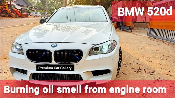 BMW F10 Engine bay Oil Burning Smell and light Smoke - EASY FIX