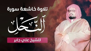 تلاوة خاشعة تهز القلوب الشيخ علي جابر يتلو سورة النحل بهدوء يفوق الوصف 🌿🎧