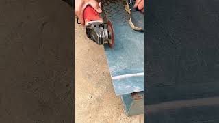DIY Mini Angle Grinder Table Saw for Metal Cutting