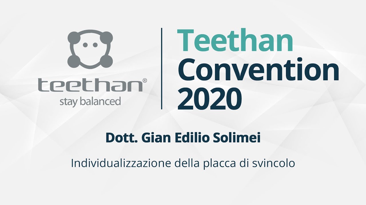 CONVENTION | Individualizzazione della placca di svincolo