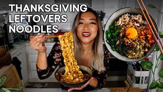 Thanksgiving Leftovers Tossed Noodles with Fly by Jing Chili Oil