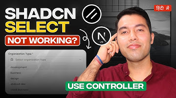 Fix shadcn/ui Select Not Working in React Hook Form | Full Controller Guide with TypeScript Setup