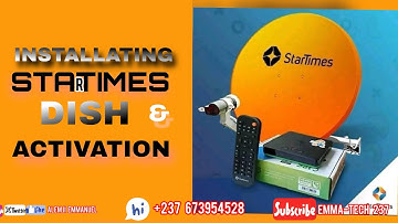  📡 How To Install And Setup StarTimes Satellite Decoder