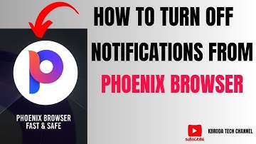 🔕 How To Stop Notifications From Phoenix Browser (2025 Step-by-Step Guide)