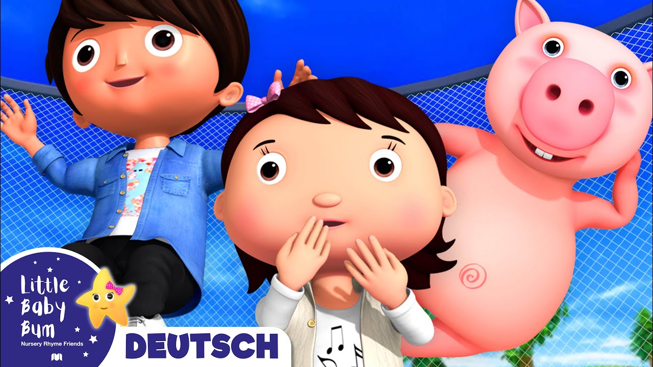 Das Trampolin-Lied | Kinderlieder | Little Baby Bum Deutsch | Cartoons