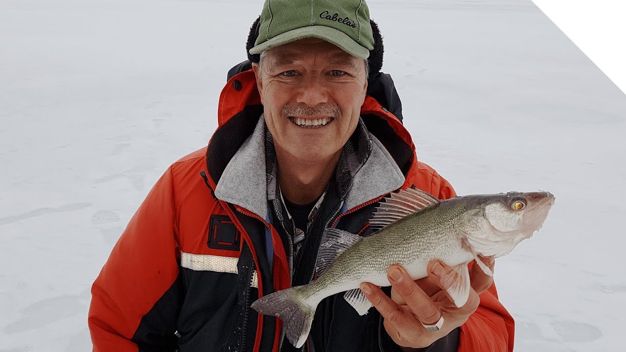 Chautauqua Lake - Ice Fishing for Perch and Walleye 