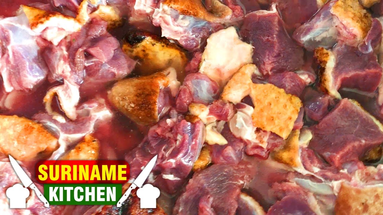 4,5 Kg Surinaamse Doks In Masala Bereiden | Preparing 4,5 Kg Surinamese Duck In Masala