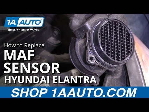 How to Replace MAF Sensor 07-10 Hyundai Elantra