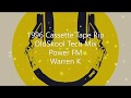 Warren k  power fm  oldskool tech mix  1996 cassette tape rip