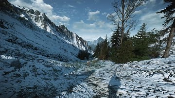 The Witcher 3, Next-Gen, Gervant First Person mod, harsh world of Skellige Isles, Ambient sounds