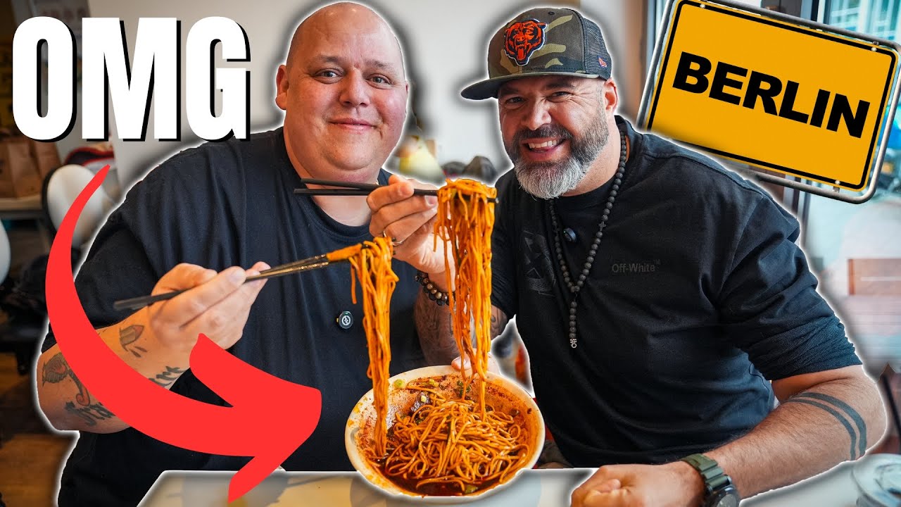 Die BESTEN Chinesischen Nudeln die DU in Berlin kriegen kannst! | Mit @redRockcooking