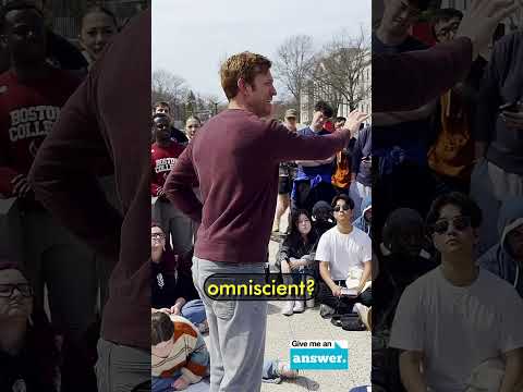 Stuart Knechtle | Harvard | Does God Love Us More Than A Tree Does? | Give Me an Answer