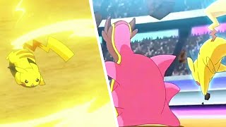 Ash VS Cynthia Part -1 [ AMV ] Pokémon Journeys Episode 123