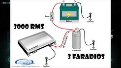 Que es y para que sirve un capacitor para Car Audio 