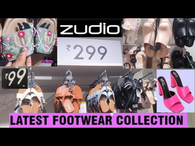 Zudio Latest Women's Footwear Collection from 299