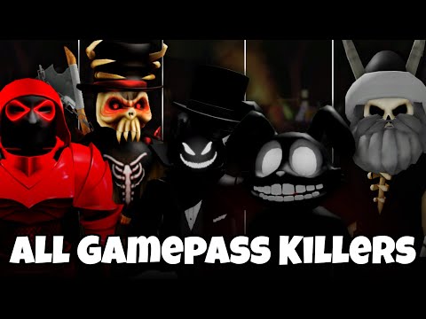 ALL ANIMATED KILLERS INTROS &amp; MUSIC 💀🔪 | 2025 | Survive The Killer Roblox |Sobrevive al asesino rblx