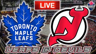 Toronto Maple Leafs vs New Jersey Devils LIVE Stream Game Audio | NHL LIVE Stream Gamecast & Chat